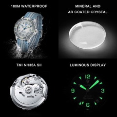 Đồng Hồ Nam Cadisen C8239M1 Automatic