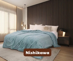 [Chính hãng Nishikawa] Chăn Lông Chồn Hồ Ly Cao Cấp Siêu Ấm Tuyệt Đối Không Rụng Lông
