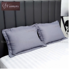 Cặp vỏ gối đầu lụa tencel Modal 120s cực mềm mát thoáng khí dùng cho mọi loại ruột gối