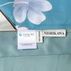 Chăn lụa tencel cao cấp 100s Nishikawa họa tiết, kích thước 2x 2m3
