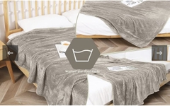 [Chăn Mỹ] Chăn Lông Thỏ AMARI Kích Thước Châu Âu 228x228cm Siêu Mềm Tuyệt Đối Không Rụng Lông