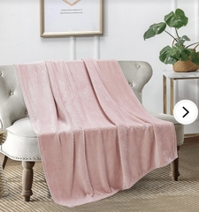 [Chăn Mỹ] Chăn Lông Thỏ AMARI Kích Thước Châu Âu 228x228cm Siêu Mềm Tuyệt Đối Không Rụng Lông