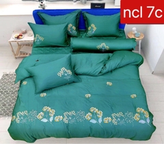 Lụa tơ tằm 7 món trần bông Nicolas pháp