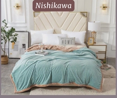 [Chính hãng Nishikawa] Chăn lông cừu tăm Nishikawa nhật bản