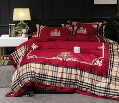 bộ chăn ga gối cotton lụa cưới cao cấp