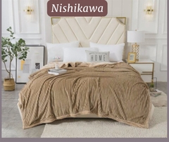 [Chính hãng Nishikawa] Chăn lông cừu tăm Nishikawa nhật bản