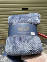 [Chăn Mỹ] Chăn Lông Thỏ AMARI Kích Thước Châu Âu 228x228cm Siêu Mềm Tuyệt Đối Không Rụng Lông