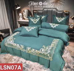 Lụa tơ tằm 7 món trần bông Nicolas pháp