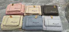 Bộ chăn ga gối Cotton linen 3 chiều Magnetic Mark Jacob trần bông cao cấp