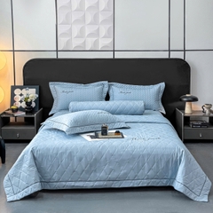 Bộ chăn ga gối Cotton linen 3 chiều Magnetic Mark Jacob trần bông cao cấp