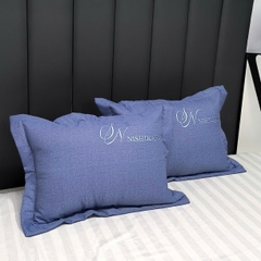 CẶP VỎ GỐI ĐẦU TENCEL 60S TRẦN BÔNG CAO CẤP – SIZE RỘNG 50x70CM