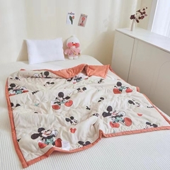 Chăn Đũi Trẻ Em 1x 1m5 Siêu Mềm Có Tặng Túi Xách