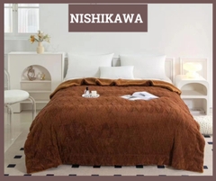 Chăn Len Lông Cừu Nhật Bản Nishikawa Cao Cấp Chính Hãng Trọng Lượng 2,4kg 2m x 2m3 VuaChanGa