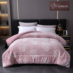 Chăn Lông Cừu 5D CHANVRE Nishikawa cao cấp 4.5k, kích thước 2x2m3