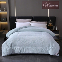 Chăn Lông Cừu 5D CHANVRE Nishikawa cao cấp 4.5k, kích thước 2x2m3
