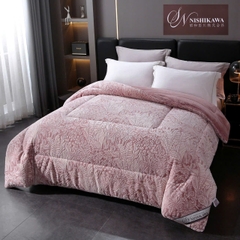 Chăn Lông Cừu 5D CHANVRE Nishikawa cao cấp 4.5k, kích thước 2x2m3