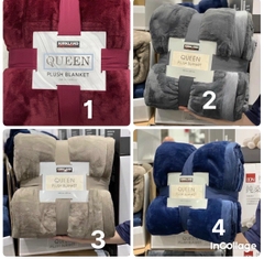 [Chính hãng] Chăn lông cừu KIRKLAND Mỹ Costco chăn rộng BIG SIZE Queen giá ưu đãi VuaChanGa