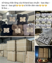 [Chính hãng] Chăn lông cừu KIRKLAND Mỹ Costco chăn rộng BIG SIZE Queen giá ưu đãi VuaChanGa