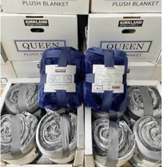[Chăn Mỹ] Chăn Lông Cừu Kirkland Queen cao cấp khổ rộng Châu Âu 234 x 248cm