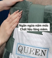 [Chăn Mỹ] Chăn Lông Cừu Kirkland Queen cao cấp khổ rộng Châu Âu 234 x 248cm