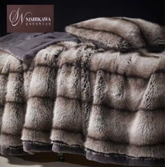 Chăn lông Rái Cá Siêu Cấp Hoàng Gia Nishikawa