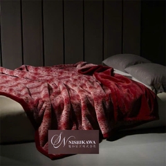 Chăn lông rái cá Nishikawa Imprial Luxury 4,5kg, KT 2x2m3 siêu mướt