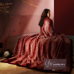 Chăn lông rái cá Nishikawa Imprial Luxury 4,5kg, KT 2x2m3 siêu mướt