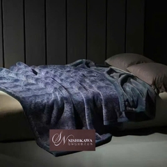 Chăn lông rái cá Nishikawa Imprial Luxury 4,5kg, KT 2x2m3 siêu mướt