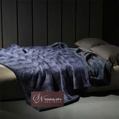 Chăn lông rái cá Nishikawa Imprial Luxury 4,5kg, KT 2x2m3 siêu mướt