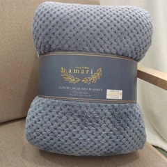 [Chăn Mỹ] Chăn Lông Thỏ AMARI Kích Thước Châu Âu 228x228cm Siêu Mềm Tuyệt Đối Không Rụng Lông
