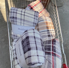 [Chăn Mỹ] Chăn lông thỏ Blanket Montauk Luxury Siêu Mềm, Không Rụng Lông, Khổ Rộng Châu Âu 228x228cm