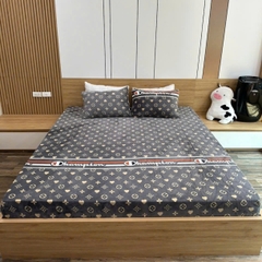 Ga gối nỉ nhung 3D họa tiết siêu ấm không rụng lông, không phai màu