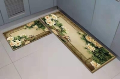 Thảm chùi chân nhà bếp bali cao cấp gồm 2 tấm (40x60 và 40x120cm)