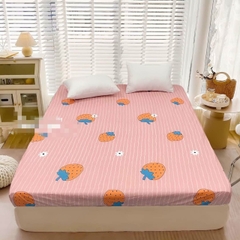 Ga chống thấm cotton 2 in 1 họa tiết