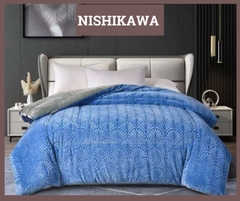 [Chính hãng] Chăn Lông Cừu dày NISHIKAWA 4kg Siêu Ấm Cao Cấp