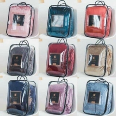 Chăn lông tuyết nhung dày blanket siêu ấm không rụng lông VuaChanGa