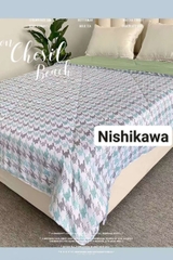 Chăn hè cotton trần bông họa tiết cao cấp  Dream  Nishikwa NSKL02