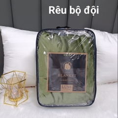 Chăn lông tuyết nhung dày blanket siêu ấm không rụng lông VuaChanGa