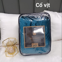 Chăn lông tuyết nhung dày blanket siêu ấm không rụng lông VuaChanGa