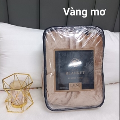 Chăn lông tuyết nhung dày blanket siêu ấm không rụng lông VuaChanGa