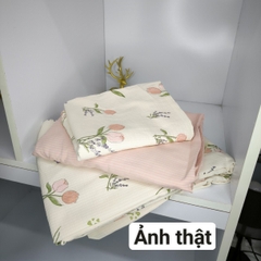 Chăn Ga Gối Đũi Sợi Tơ Tre Kat Sang Trọng, Tinh Tế Và Thân Thiện Với Môi Trường VuaChanGa