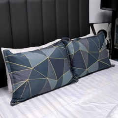Vỏ gối cottton 100% có khóa kéo