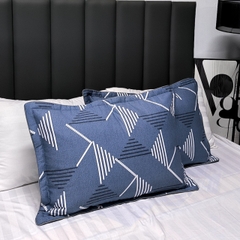 Vỏ gối cottton 100% có khóa kéo