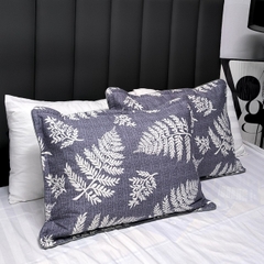Vỏ gối cottton 100% có khóa kéo