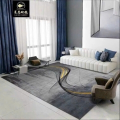 Thảm trải sàn Panama lông cừu cao cấp không rụng lông, không phai màu đế dệt