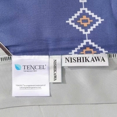 Chăn lụa tencel cao cấp 100s Nishikawa họa tiết, kích thước 2x 2m3