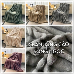Chăn lông cáo Sóng Ngọc Siêu sang