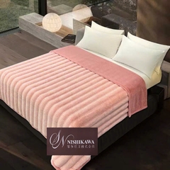 Chăn lông cáo sóng Ngọc Nishikawa Pro sang trọng, Siêu Ấm