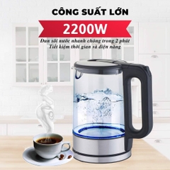 Ấm siêu tốc thủy tinh CNA MS178