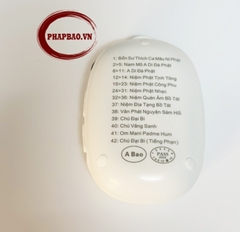 Máy niệm phật lá bồ đề